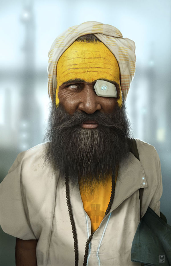 Sadhu+sketch