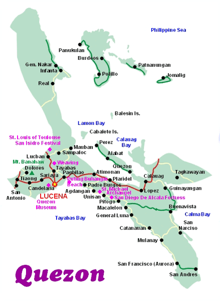 Quezon+map