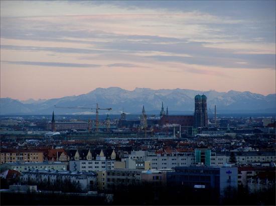 Munich+alps